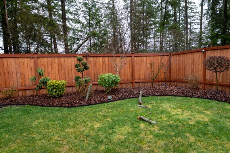 Backyard Wood Fence Service